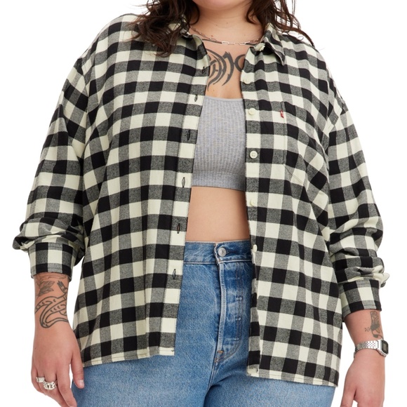 Plus Size Lewis Plaid Shirt